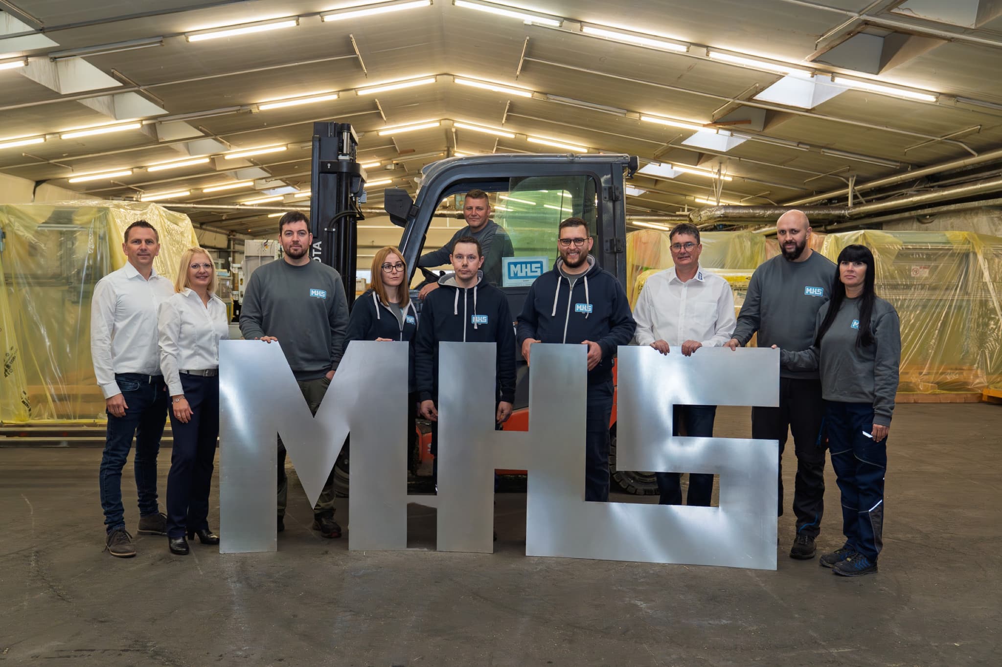 Das Team der MHS GmbH in Waldmünchen