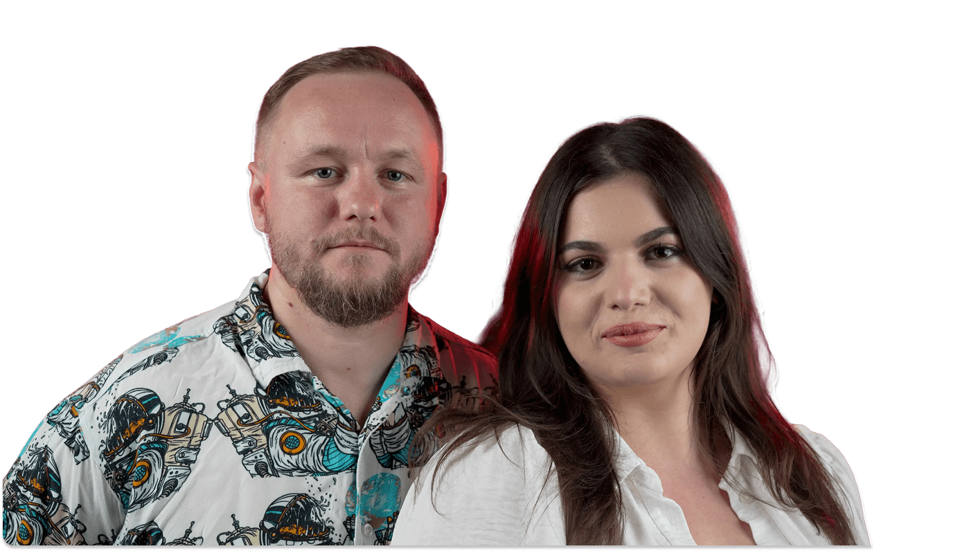 Kate und Arthur Gorecki von TeamUnbesiegbar